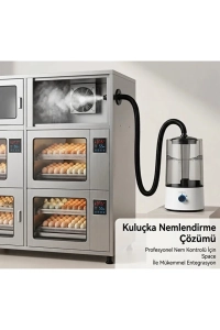 Kuluçka Makinesi Nem Cihazı 4 Litre Ultrasonik Nemlendirici Otomatik Nem Kontrol Sistemi Civciv Çıkı